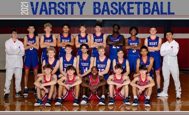 Bixby Spartan Boys Basketball Team
