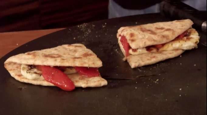 mediterranean grilled cheese