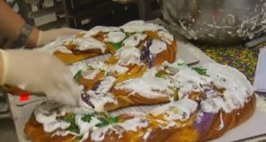 New Orleans Mardi Gras King Cake