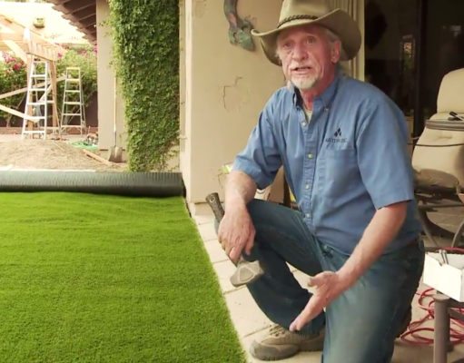 how to install artificial grass