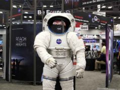 NASA at SXSW spacesuit