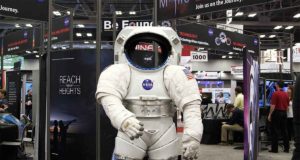 NASA at SXSW spacesuit
