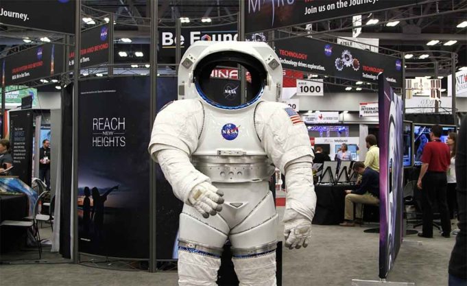NASA at SXSW spacesuit
