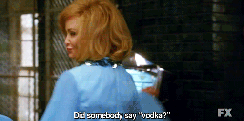 somebody say vodka