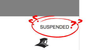 friars game suspended