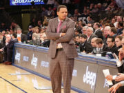 Ed Cooley at Madison Square Garden