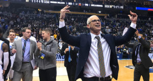 URI mens basketball Sooners victory