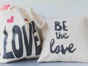 Create Your Own Custom Pillow Cases and Shopping Bags with This Cool DIY Creative Living DIY shopping bags and pillow cases