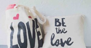 Creative Living DIY shopping bags and pillow cases