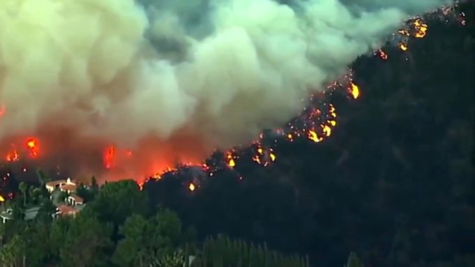 santa barbara forest fires