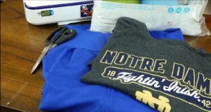 DIY pillow graduation gown