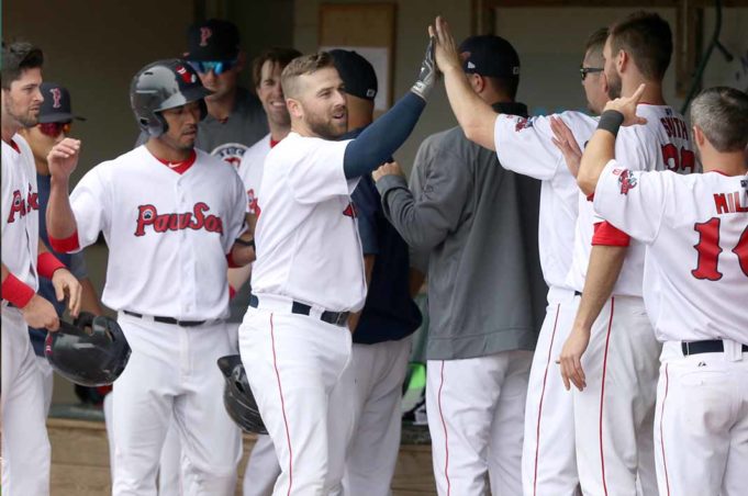 PawSox Slugger Mike Olt Dedicates Homer to Recovering Mom PawSox Mike Olt