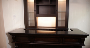 showcase wine and bourbon collection