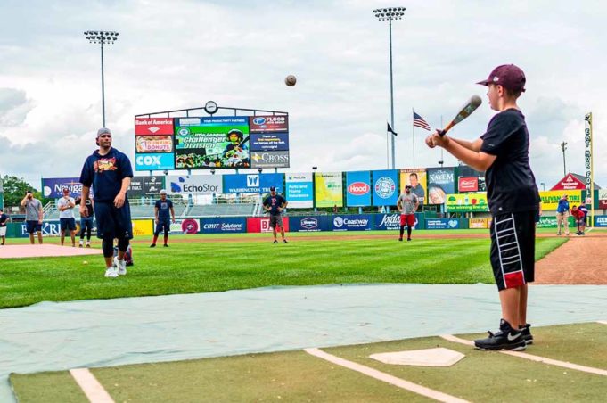 PawSox Enjoy Giving Back at Challenger Division Clinic PawSox Challenger Division Clinic