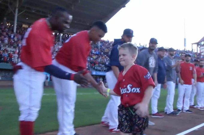 PawSox, Tomorrow Fund and Cox Team with Noah Fogg for a Victory Lap PawSox Tomorrow Fund Noah Fogg