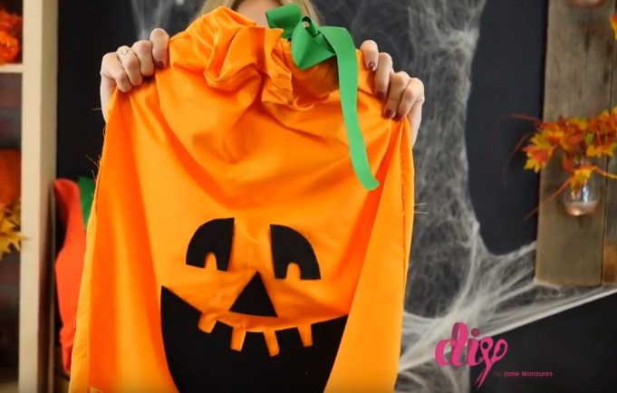 diy pumpkin costume
