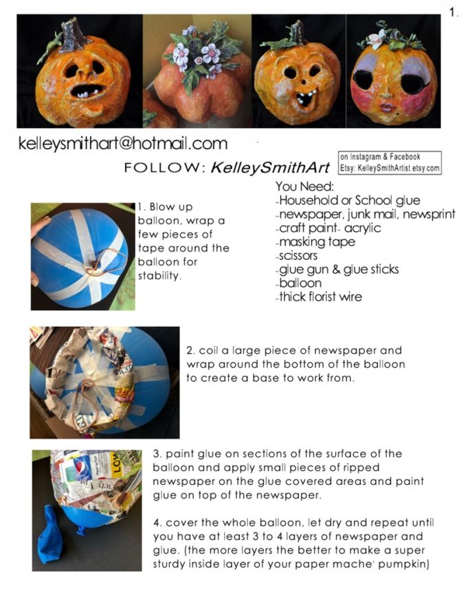 This Paper Mache Pumpkin Will Make Your Home Feel Like Fall