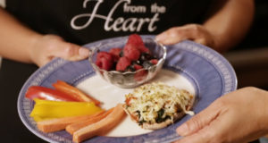 spinach and ham english muffin pizza