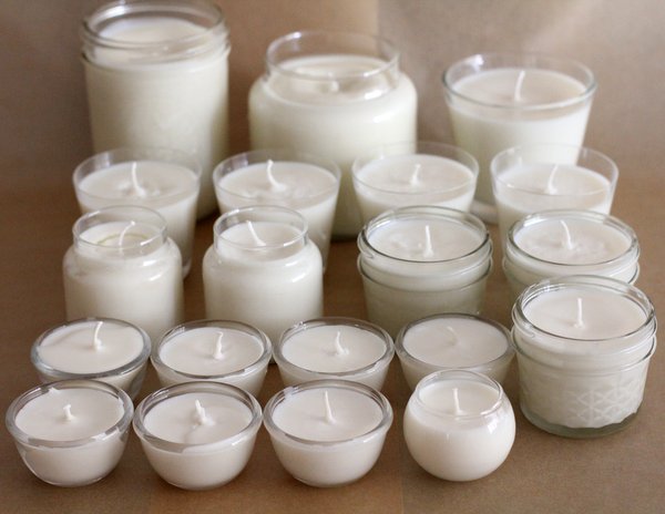 Variety of voice candles