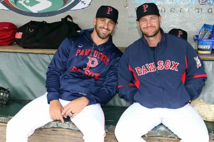 PawSox Trevor Kelley Dan Runzler
