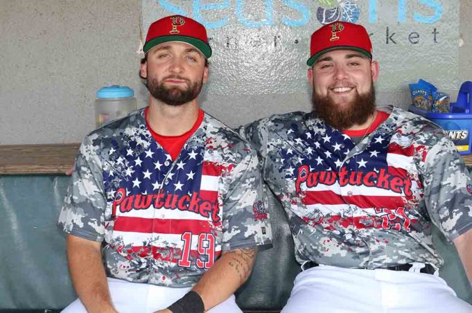 London Calling for PawSox Mike Shawaryn and Sam Travis
