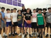 Ruben Garces and St. Raphael Basketball Team