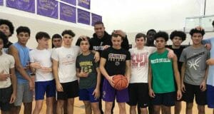 Ruben Garces and St. Raphael Basketball Team