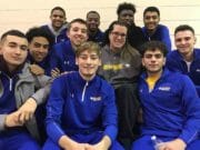 Deana Capaldi and North Providence basketball team