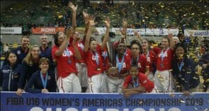 Aaliyah Moore, 2019 USA Basketball Under-16 Women's Team