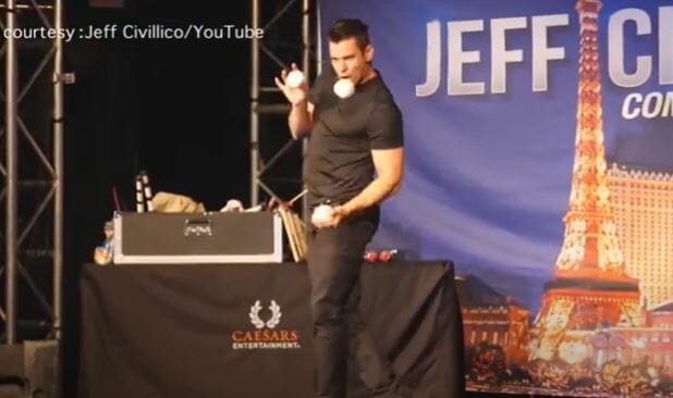 Jeff Civillico learn how to juggle