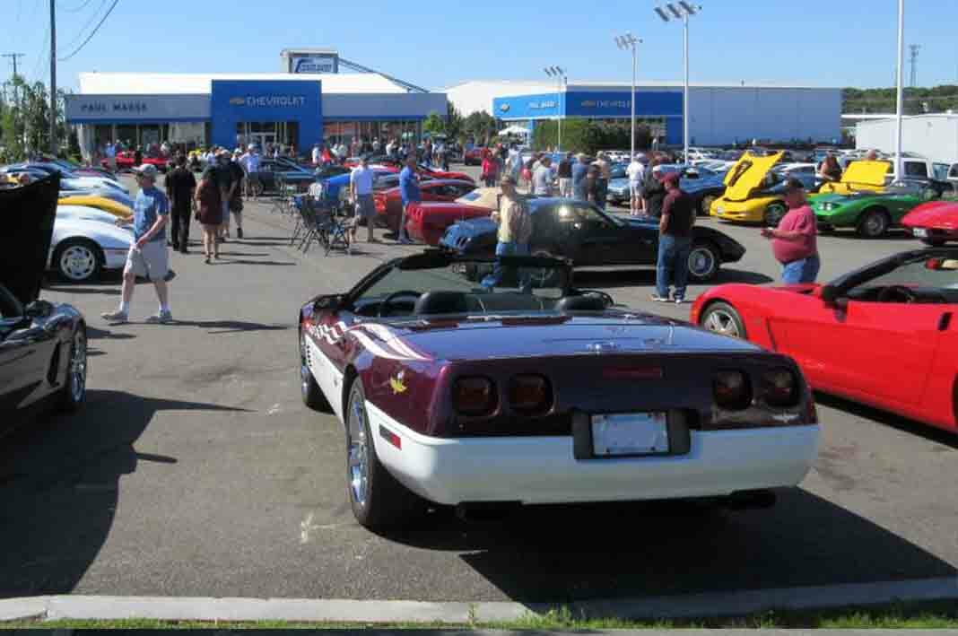 Masse event with cars