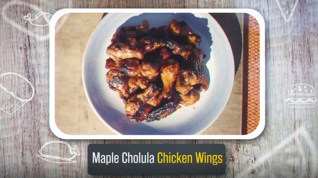 Maple Cholula Chicken Wings Instructions