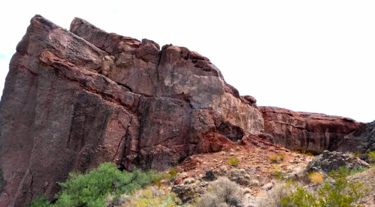 rock formation in Parker arizona