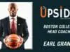 Boston College Coach Earl Grant