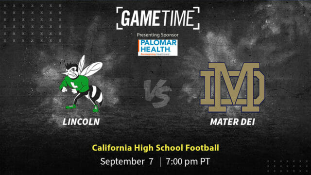 Lincoln Hornets vs Mater Dei Monarchs High School Football