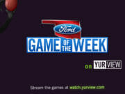 Ford Game of the week on YurView. high School football 2023