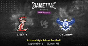 Liberty Lions vs O'Connor Eagles high School Football