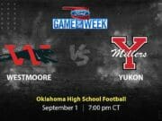 Westmoore Jaguars vs Yukon Millers High School football live stream