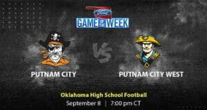 Putnam City Pirates vs Putnam City West Patriots High School Football