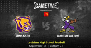 Edna Karr Cougars vs. Warren Easton Fighting Eagles high School Football