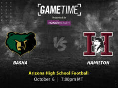 Basha Bears vs Hamilton Huskies Free Stream Arizona high School Football