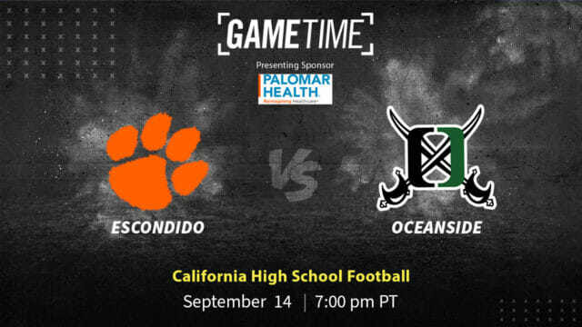 Escondido Cougars vs Oceanside Pirates High School Football