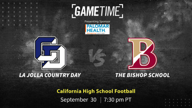 La Jolla Country Day Torreys vs The Bishop School Knights High School Football