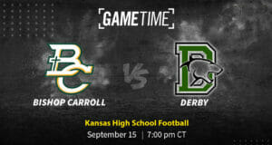Bishop Carroll Golden Eagles vs Derby Panthers Kansas High School Football