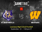 St. Martinville Tigers vs Westgate Tigers Louisiana high School Football