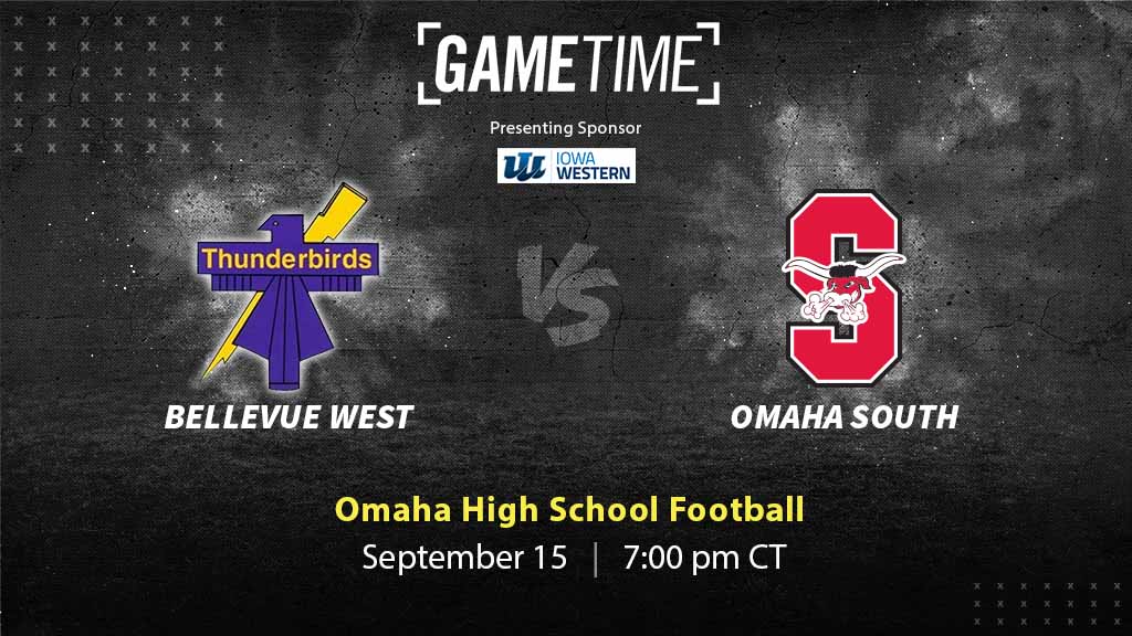 Bellevue West Thunderbirds vs Omaha South Packers Omaha high School Football