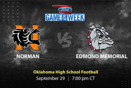 Norman Tigers vs Edmond Memorial Bulldogs high School Football