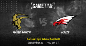 Maize South Mavericks vs Maize Eagles High School Football