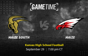 Maize South Mavericks vs Maize Eagles High School Football