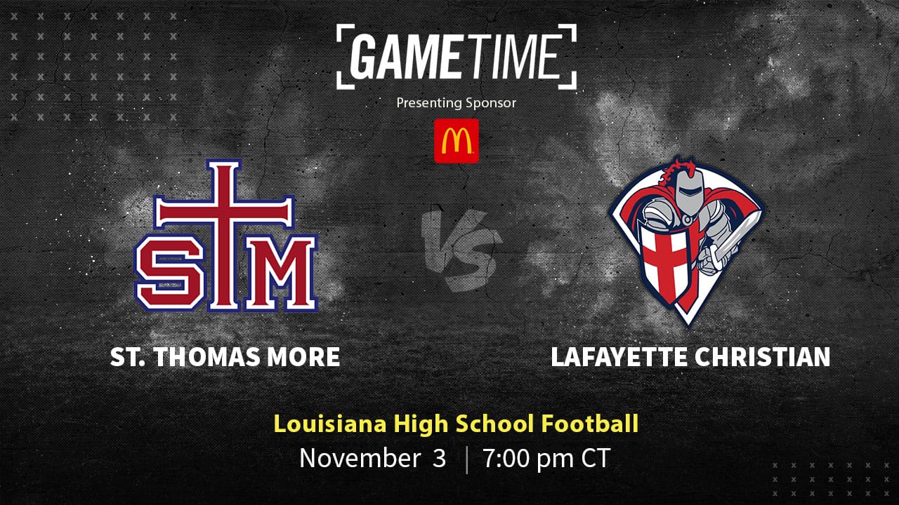 St. Thomas More Cougars vs Lafayette Christian Academy Knights Free Stream Louisiana High School Football
